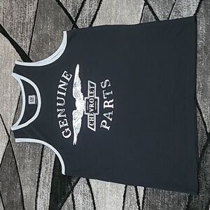 GENUINE CHEVROLET PARTS BOW-TIE GM LICENSED PRODUCT GRAPHIC TANK-TOP
